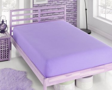 Простирадло на резинці трикотажне Zeron Lila 160х200х30