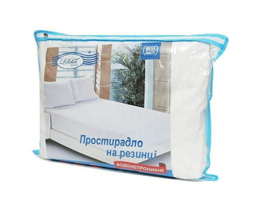 Наматрацник -простирадло з бортами Leleka-Textile Антивода 60х120