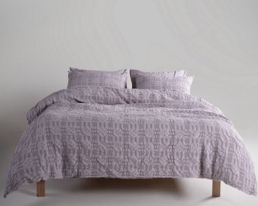 Турецкое постельное белье из вареного хлопка с жаккардовым плетением Limasso Kristal 200 х 220 см Opal Grey