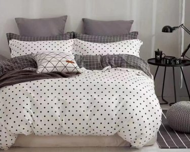 Постільна білизна LARA сатин d13245s сімейна 2х150х220 см