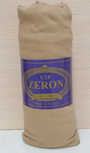 Простынь на резинке трикотажная Zeron Bej 90х200х30