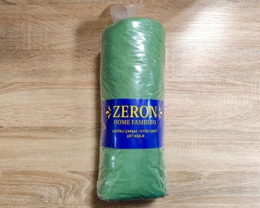 Простынь на резинке трикотажная Zeron Green 180х200х30