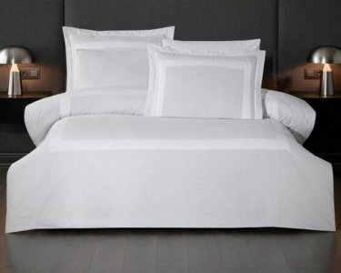 Турецкое постельное белье La Romano Mona Premium Satin Montova White евро
