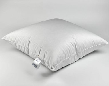 Подушка пуховая Iglen гусиный пух серый 60х60