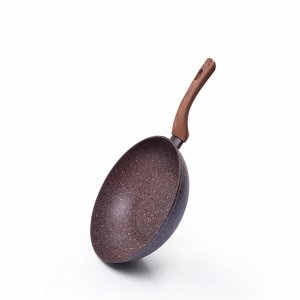 Сковорода WOK Fissman MAGIC BROWN 24 см алюминиевая 4334
