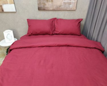 Постільна білизна LARA бязь Red d11067s2 сімейна