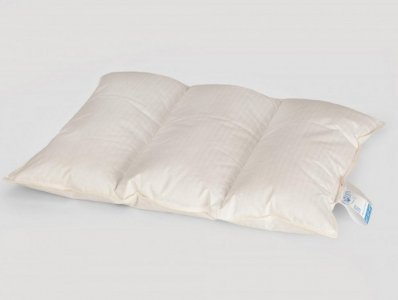 Подушка пухова Iglen трикамерна Біла 50х70