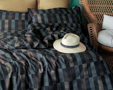 Турецька постільна білизна Issimo Cotton Satin 200 х 220 см Marone