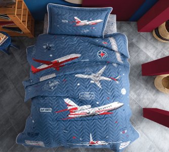 Покривало стьобане Clasy 180х240 Arrival з наволочкою 50х70