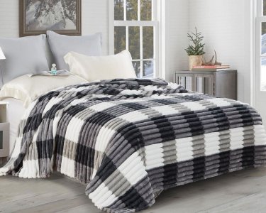 Плед-покривало Sofia велсофт микрофибра 150х215 СПЛ-107