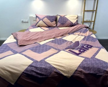 Постельное белье LARA сатин d13217p полуторное