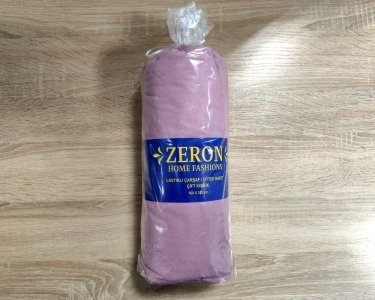 Простынь на резинке трикотажная Zeron Pink 160х200х30