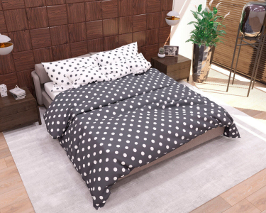 Постільна білизна LARA бязь d11286e євро