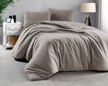 Турецкое постельное белье из вареного хлопка Sikel Stonewashed Soho 200 х 220 см Toprak-Beji