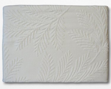 Махрове простирадло-покривало Pupilla 220х240 Rossi Krem