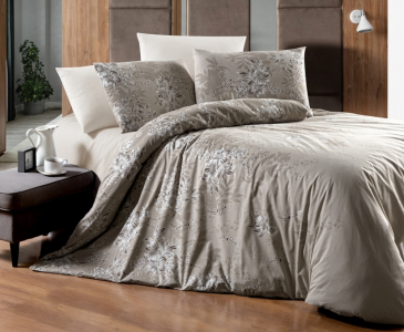 Турецька постільна білизна First Choice ранфорс Rumisa Soil євро