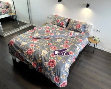 Постільна білизна LARA сатин d13159d двоспальна