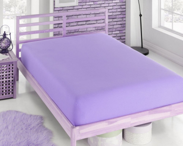 Простынь на резинке трикотажная Zeron Lila 90х200х30