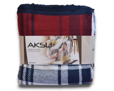 Турецкий хлопковый плед Aksu Sorbier 180×220