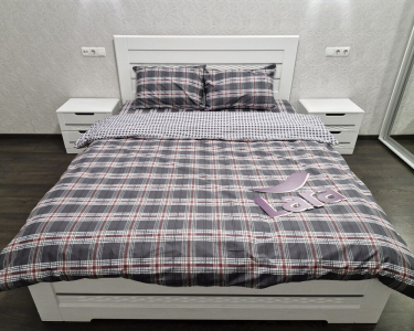 Постільна білизна LARA ранфорс d12075d двоспальна