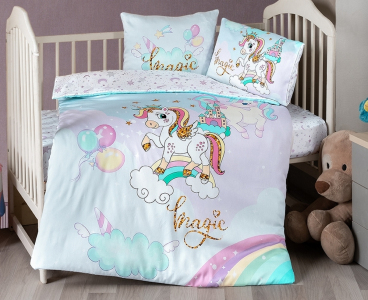 Турецька дитяча постільна білизна First Choice Baby Digital Bamboo Magic