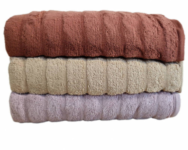 Набор махровых турецких полотенец Cestepe из 3 штук DE LUX Loft 70х140 Spring