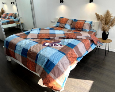 Постільна білизна LARA бязь d11330e євро