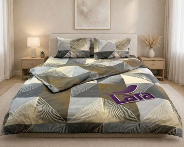 Постельное белье LARA бязь d11334s семейное