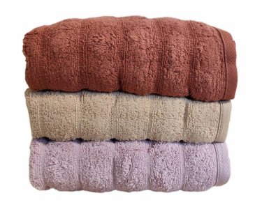 Набор махровых турецких полотенец Cestepe из 3 штук DE LUX Loft 50х90 Spring