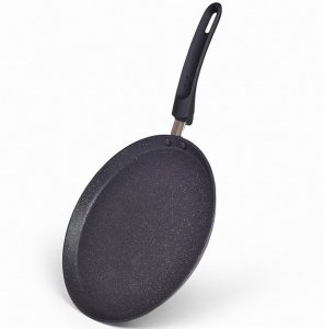 Сковорода для блинчиков Fissman SPARK STONE 24 см алюминиевая 5039