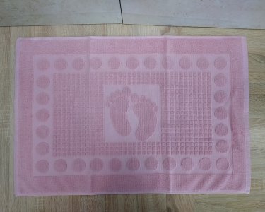 Турецкое полотенце для ног Zeron 50х70 Pudra плотность 750 г/м2