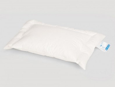 Подушка дитяча Iglen гусячий пух сірий 40х60