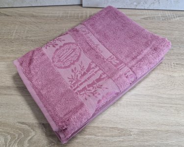 Турецкое бамбуковое махровое полотенце Zeron 70х140 Bamboo Gulkurusu