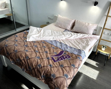 Постільна білизна LARA сатин d13109d двоспальна