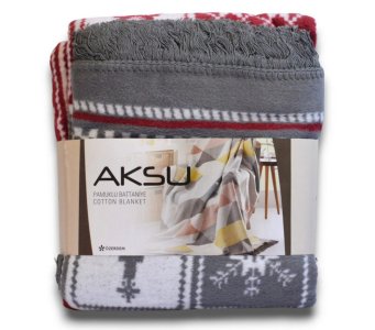 Турецкий хлопковый плед Aksu Warming 180×220