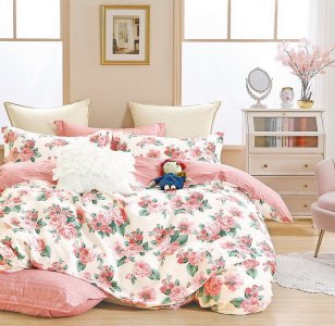 Постільна білизна сатин Bella Villa B-0314 євро