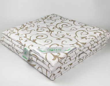 Ковдра бавовняна демісезонна Iglen Бязь двоспальна 172х205