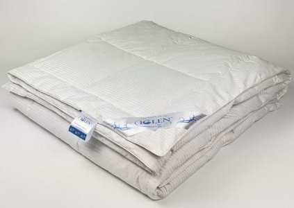 Одеяло пуховое облегченное Iglen стеганое евро 220х240