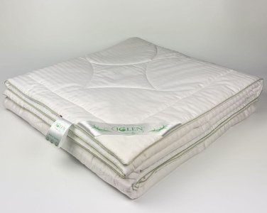 Ковдра літня бавовняна Iglen Жаккард євро 200х220