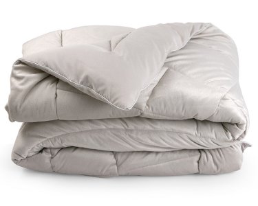 Одеяло всесезонное силиконовое велюровое Руно Soft Pearl полуторное 140х205