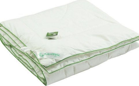 Ковдра дитяча Руно бамбукове волокно біла 140x105 