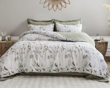 Турецкое постельное белье из муслина Saheser Digital Muslin 200х220 см Grazia