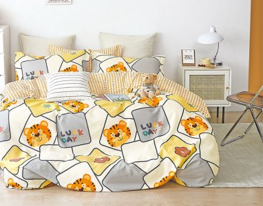 Постільна білизна сатин Bella Villa B-0330 полуторна