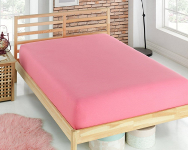 Простынь на резинке трикотажная Zeron Pembe 160х200х30