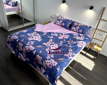 Постільна білизна LARA сатин d13094d двоспальна