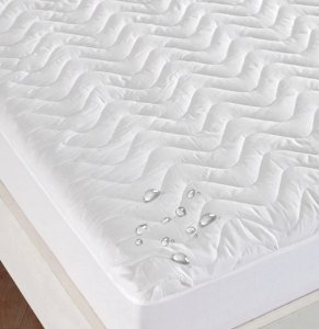 Наматрасник 180х200х30 Zeron Alez fitted непромокаемый стеганый с бортами