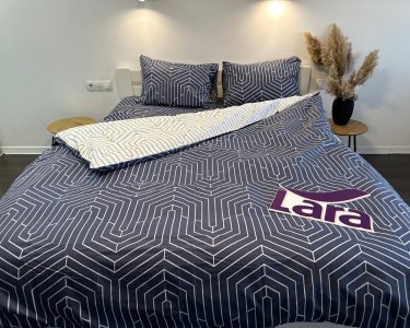 Постільна білизна LARA бязь d11328e євро