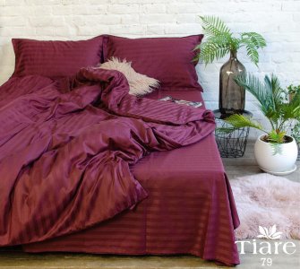Постельное белье Вилюта сатин-страйп 79 двуспальное