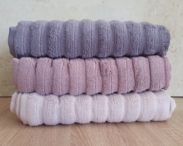 Набор турецких махровых полотенец Cestepe MicroCotton Premium 3 штуки 70x140 Ezgi 2 плотность 600 г/м2