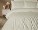 Постельное белье Saheser Delux Jacquard 300 TC 200х220 см Robin Krem